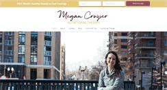 Desktop Screenshot of megancrozier.com