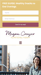 Mobile Screenshot of megancrozier.com